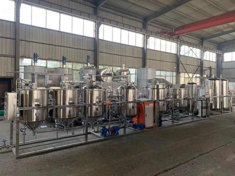 小型動植物油精煉設(shè)備