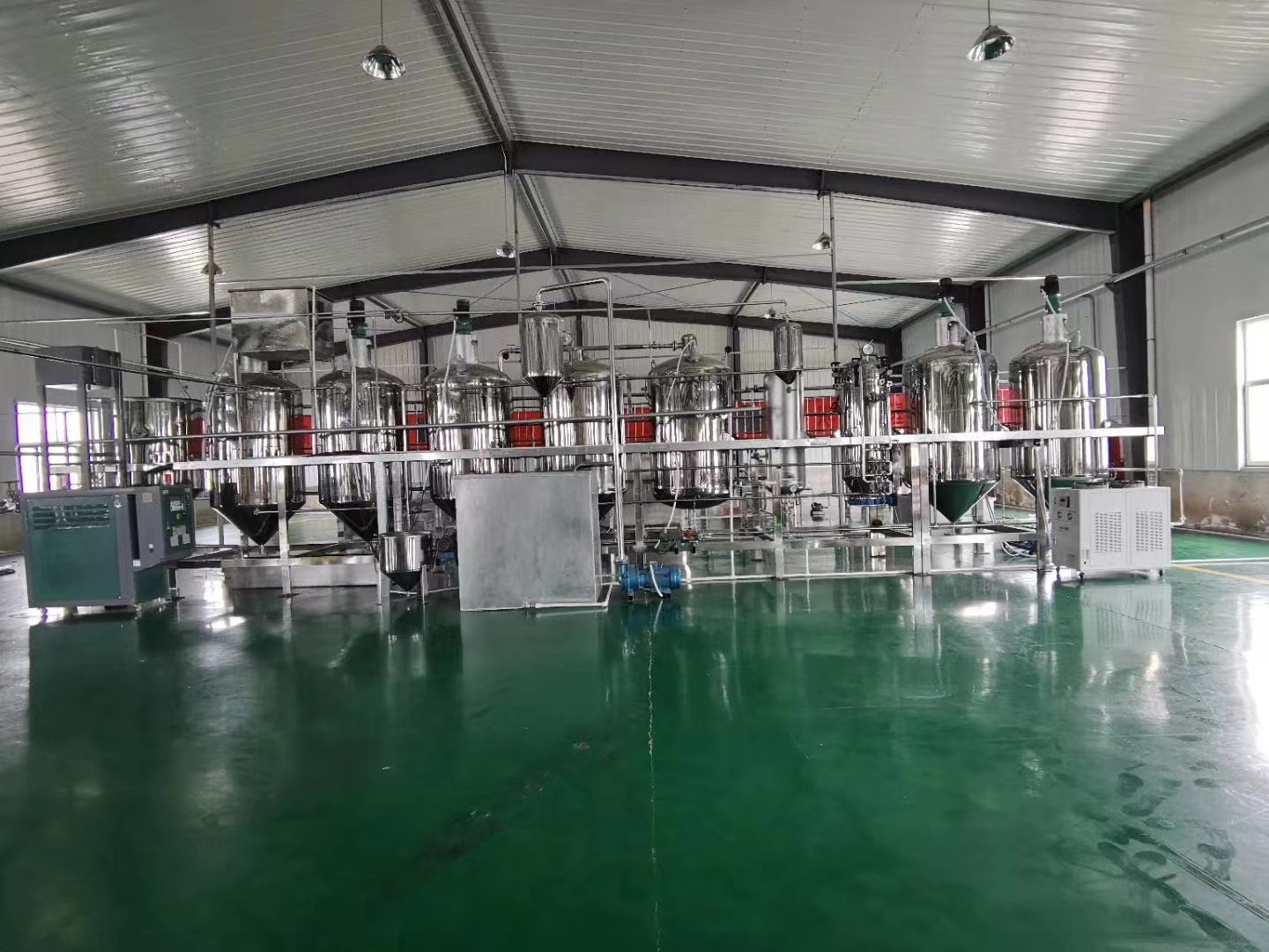 胡麻油1級食用精煉設(shè)備